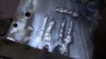 Mig 150 v8 A reforma 5 teste 1 soldando aluminio