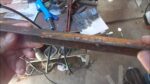 Mig 150 v8 A reforma 8 teste 4 soldando chapas 0,5 a 3mm