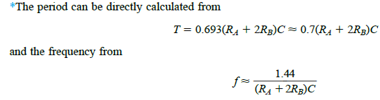 Como funciona o modo astável: