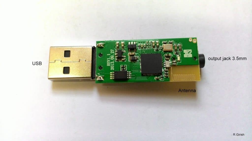 O receptor Bluetooth: