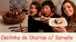 CESTINHA de CHURROS com SORVETE ft. Pyong! | TPM, pra que te quero?