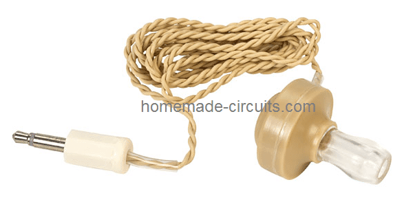 Usando o fone de ouvido de cristal