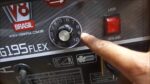 Mig 195 flex V8 arame sem gas 1 e 0,8 chapa 5mm