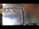 Mig 195 flex V8 arame sem gas  0,8 chapas finas 0,4 e 1,2 mm