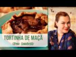 Tortinha de maçã com ameixa