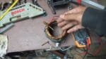Motor de tanquinho quando não é capacitor pode ser bobina isolada