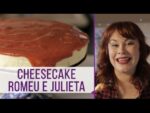 Cheesecake de queijo com goiabada