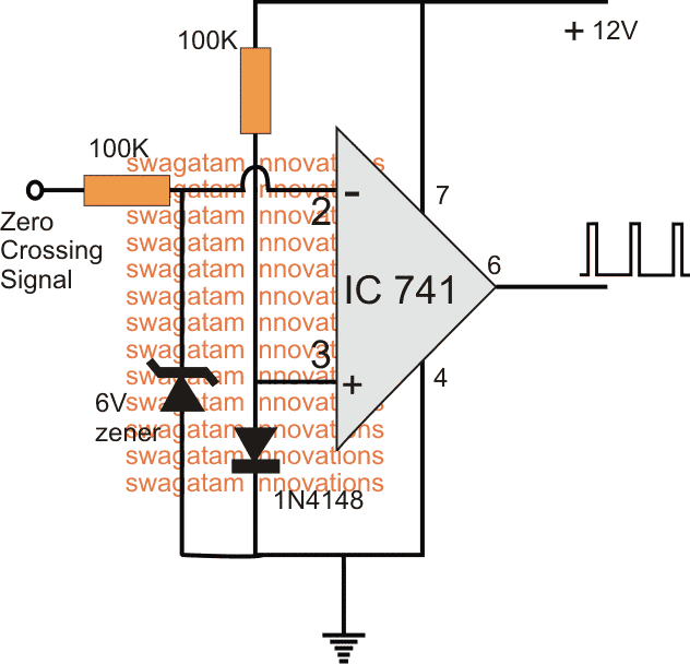 Como projetar um detector de cruzamento zero