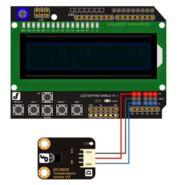 Como ligar o medidor de temperatura Arduino