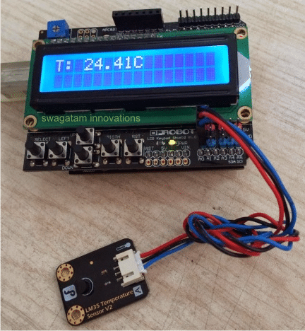 2) Medidor de temperatura Arduino usando DS18B20