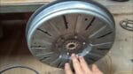 Gerador com motor de maquina de lavar 4 testes de bancada 1