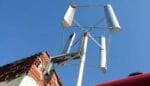 Turbina Eólica vertical com cano pvc