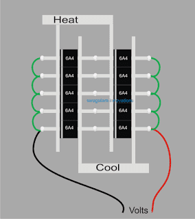 Circuito TEG usando diodos retificadores