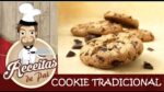 Cookie Gotas de Chocolate  #63 Receitas de Pai