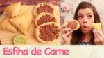Deliciosa ESFIHA de CARNE aberta e fechada | TPM, pra que te quero?