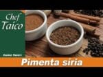 Pimenta síria – Chef Taico