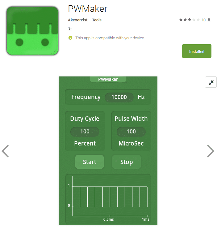 Como obter a transmissão PWM para o fone de ouvido Bluetooth