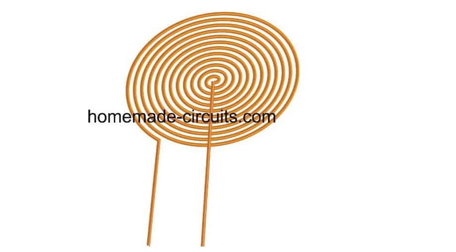 Projetando a bobina de trabalho