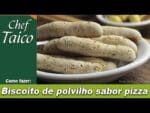 Biscoito de polvilho sabor pizza – Chef Taico
