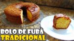 COMO FAZER BOLO DE FUBÁ TRADICIONAL (Receita Fácil) | Menino Prendado