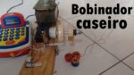 MÁQUINA DE FAZER BOBINAS COM CONTADOR AUTOMÁTICO