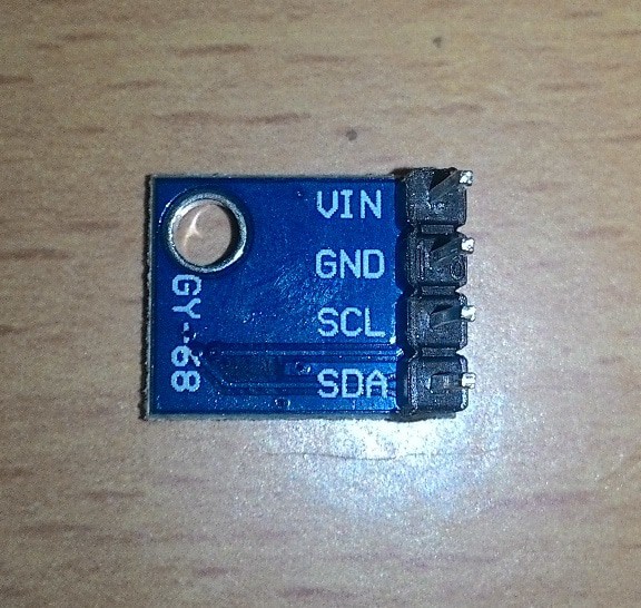 Ilustração do sensor barométrico: