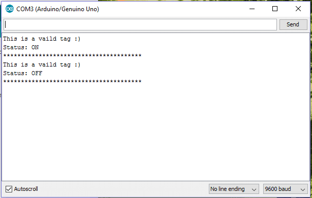Circuito de trava de segurança RFID - Código completo do programa e detalhes de teste 5 Protótipo do autor que pode ser efetivamente usado como uma fechadura de segurança RFID infalível para portas e cofres: