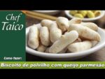 Biscoito de polvilho com queijo parmesão – Chef Taico
