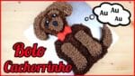 Bolo de Cachorrinho | Como Decorar Bolo em Forma de Cachorrinho | Chocolate Dog Cake | Cakepedia