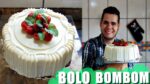 BOMBOM GIGANTE de CHOCOLATE BRANCO com MORANGO | Menino Prendado