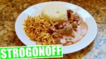 COMO FAZER STROGONOFF DE CARNE FÁCIL E RÁPIDO | Menino Prendado