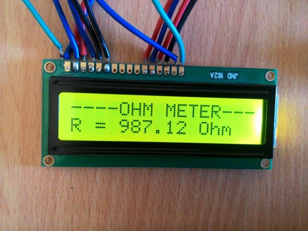 Circuito simples de ohmímetro digital Arduino 5 Como funciona