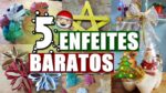 5 ENFEITES DE NATAL SUPER BARATOS PRA DECORAR A CASA | Menino Prendado