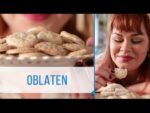 BISCOITO DE NOZES – OBLATEN | RECEITA DE NATAL