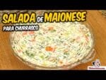 Como Fazer Salada de Maionese para Churrasco – Tv Churrasco