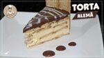 TORTA ALEMÃ SIMPLES E FÁCIL I SOBREMESA DE NATAL