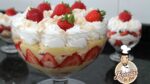 TORTA DE MORANGO COM SUSPIRO #83 RECEITAS DE PAI