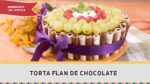 Torta Flan de Chocolate com Uvas – Receitas de Minuto #289