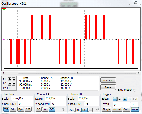 Circuito inversor de onda senoidal modificado para Arduino 9 Circuito picador: