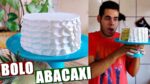 BOLO DE ABACAXI PARA ANIVERSÁRIO FÁCIL E DELICIOSO | Menino Prendado