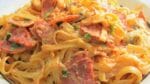 MACARRÃO CREMOSO COM SALAME
