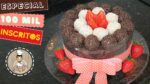 BOLO COM ACETATO BRIGADEIRO E BEIJINHO [ ESPECIAL 100 000 INSCRITOS ]  #102 Receitas de Pai