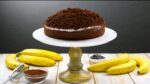 Bolo Toupeira: combinação perfeita de um creme delicioso e bananas