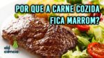 Por que a carne muda de cor quando cozida?