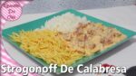 STROGONOFF DE CALABRESA | RECEITAS DA CRIS