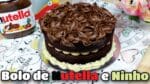 Bolo de Nutella e Ninho | Como Fazer Bolo de Nutella e Ninho | Cakepedia