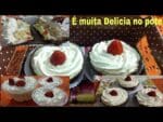 Bolo de Páscoa no potinho de chocolate, super recheado.(FaçaEVenda).#receitasnicia #pascoanicia