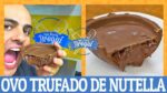 COMO FAZER OVO TRUFADO DE NUTELLA | Receitas de Páscoa | Ana Maria Brogui #480