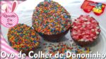 ESPECIAL DE PASCOA – OVO DE COLHER DE DANONINHO CASEIRO | RECEITAS DA CRIS