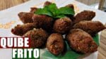 QUIBE FRITO SUPER FÁCIL E RÁPIDO DE FAZER | Menino Prendado